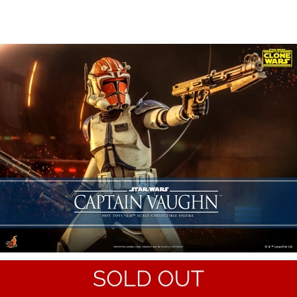 Hot Toys - Star Wars: The Clone Wars - 1/6th scale Captain Vaughn Collectible Figure